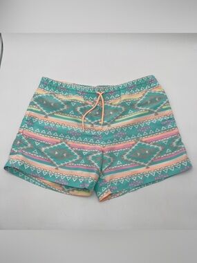 Chubbies Men’s Large Swim Trunks Aztec Print Swimming Board Shorts 5” Inseam